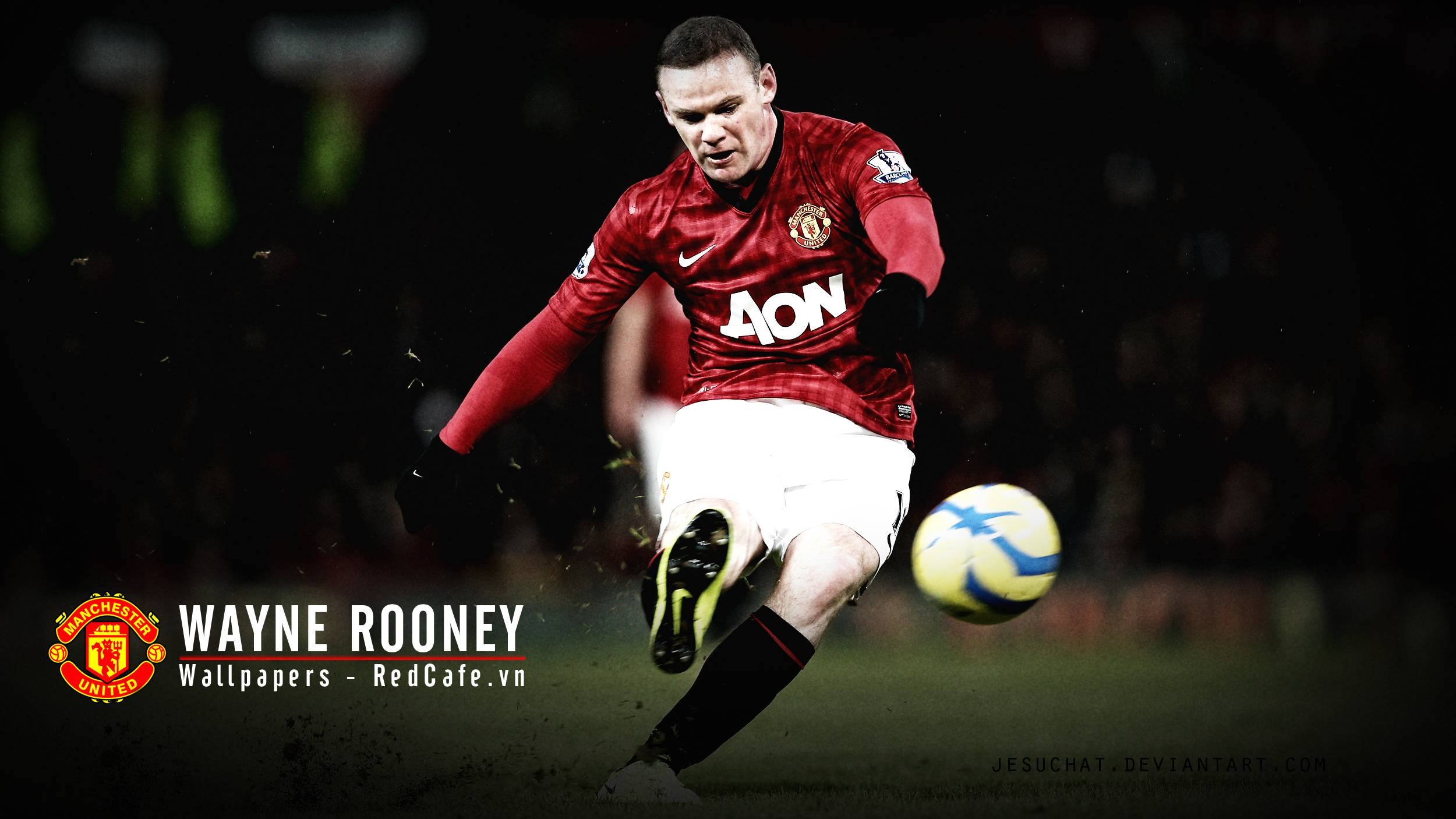 Wayne Rooney HD Desktop Wallpapers