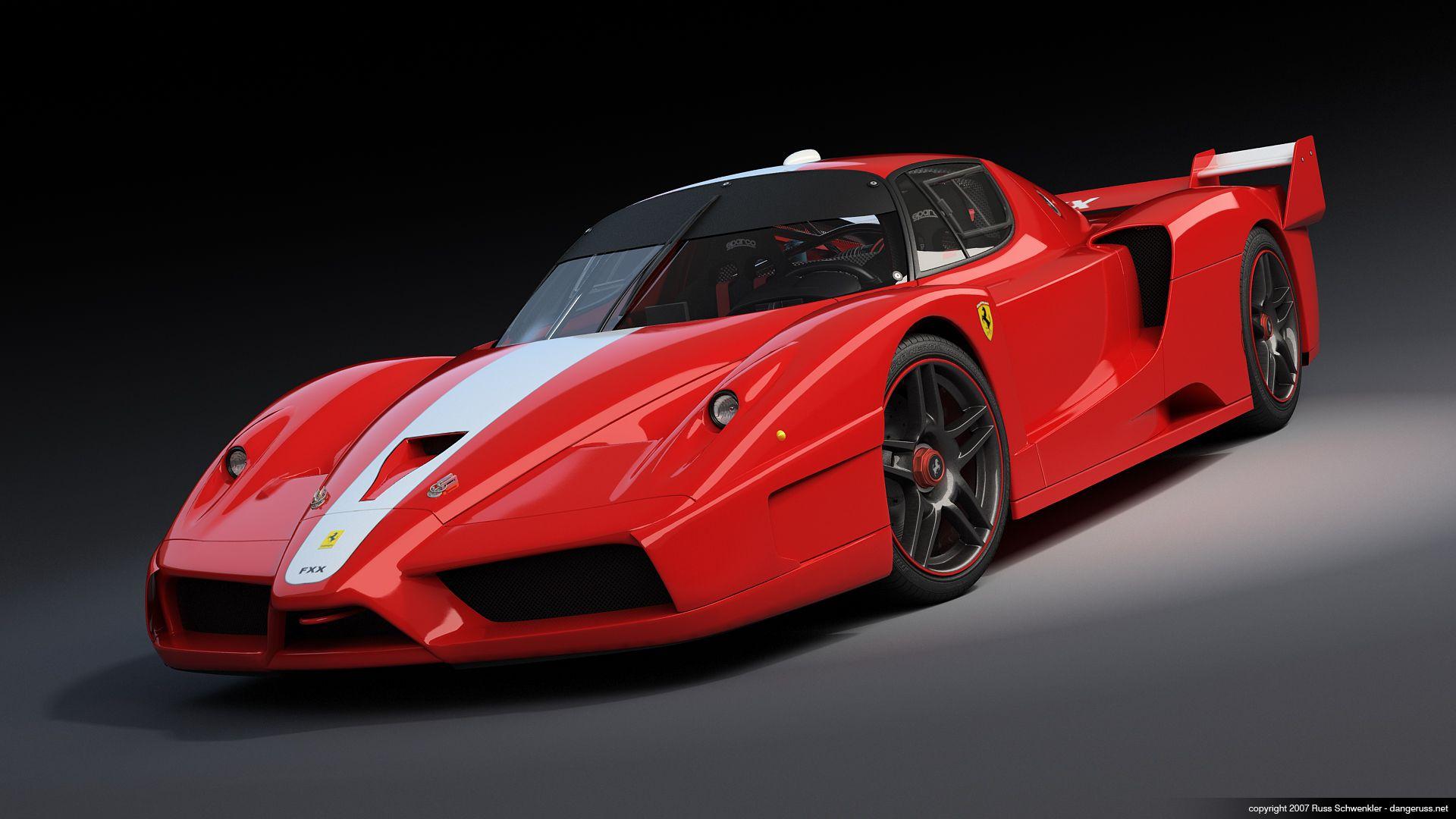 cars, Ferrari, Ferrari FXX, red cars, vehicles :: Wallpapers