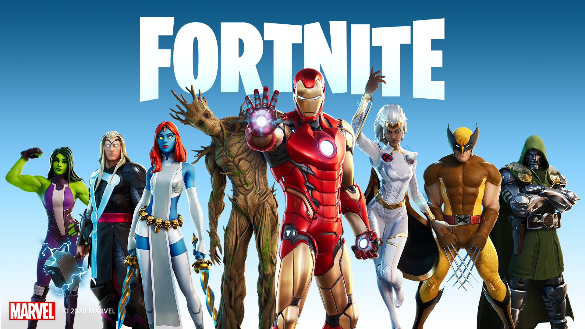 Tony Stark Fortnite wallpapers