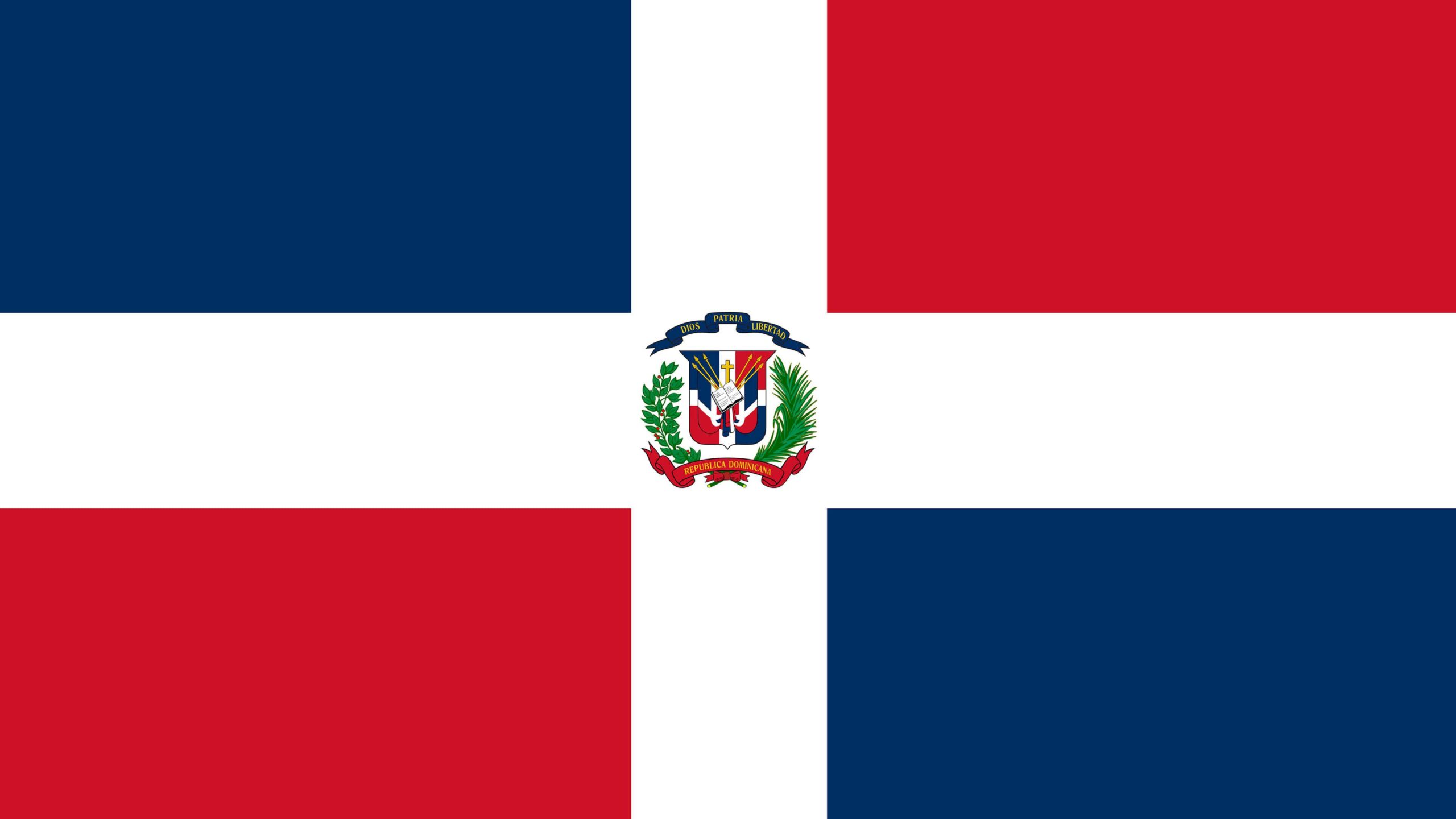 Dominican Republic Flag UHD 4K Wallpapers