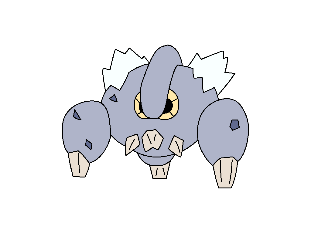 Fakemon Regional Boldore Variant by EpicFail222