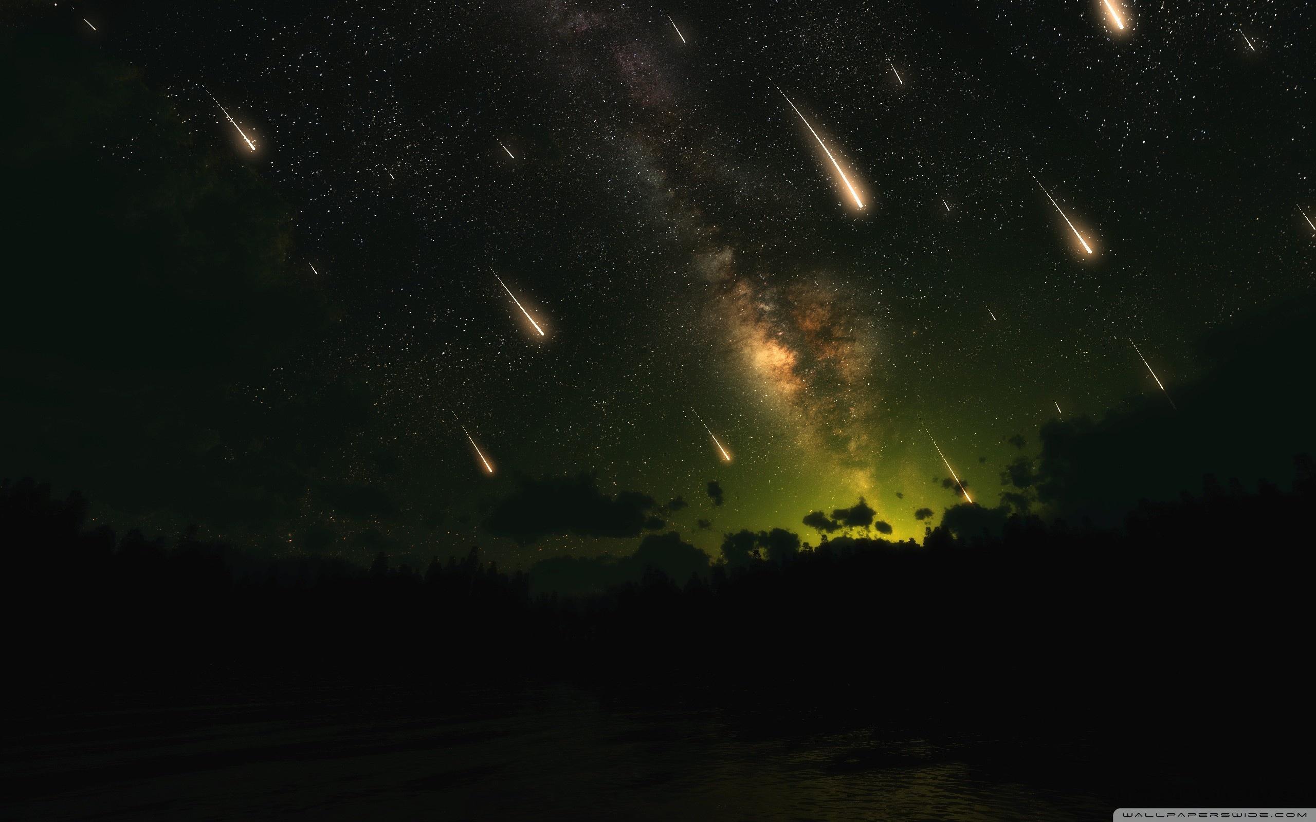 Meteor Shower ❤ 4K HD Desktop Wallpapers for 4K Ultra HD TV • Tablet