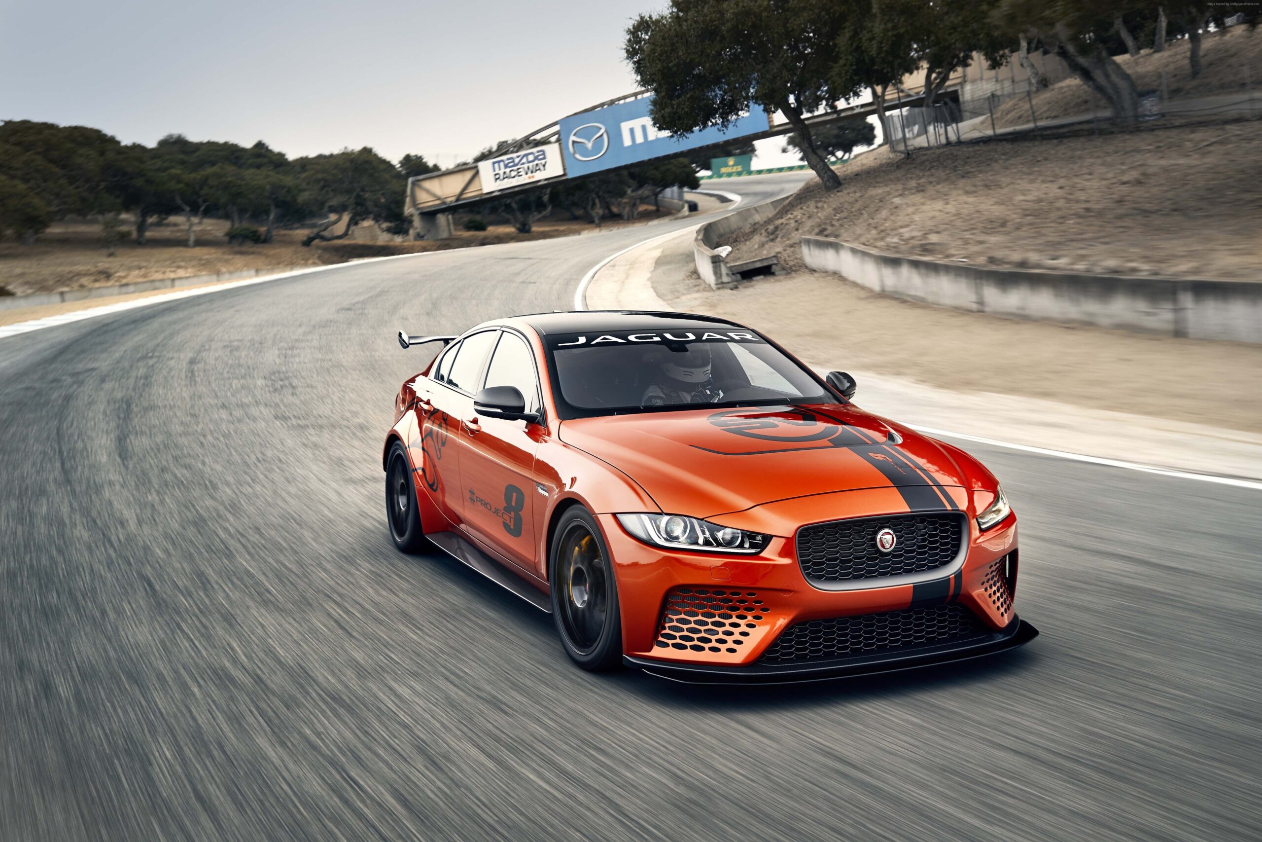 Wallpapers Jaguar XE SV Project 8, 2018 Cars, 5k, Cars & Bikes