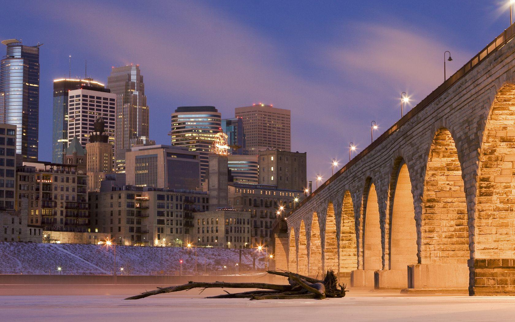 Stone Arch Bridge Minneapolis wallpapers