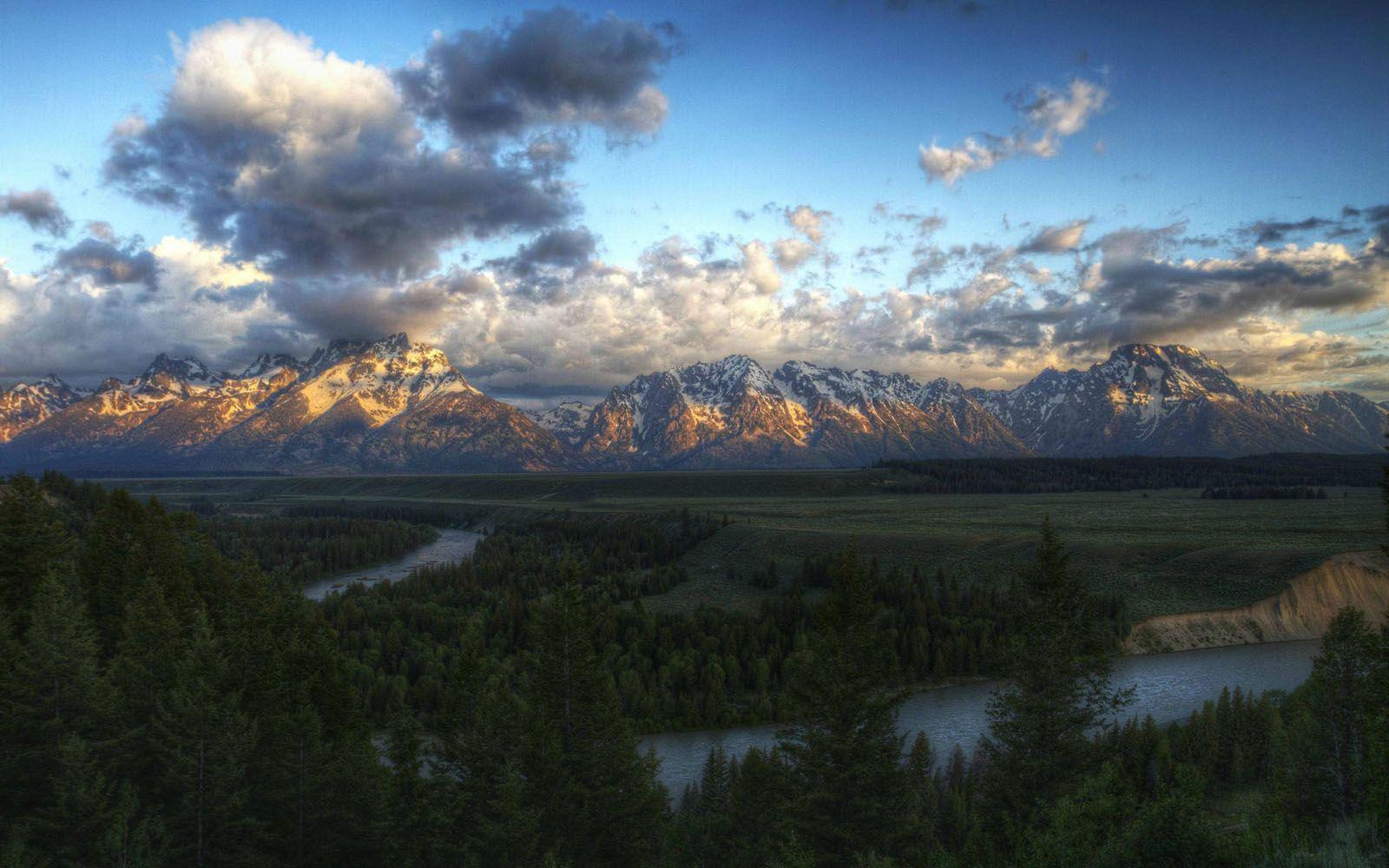 Snake River in Grand Teton National Park Wallpapers