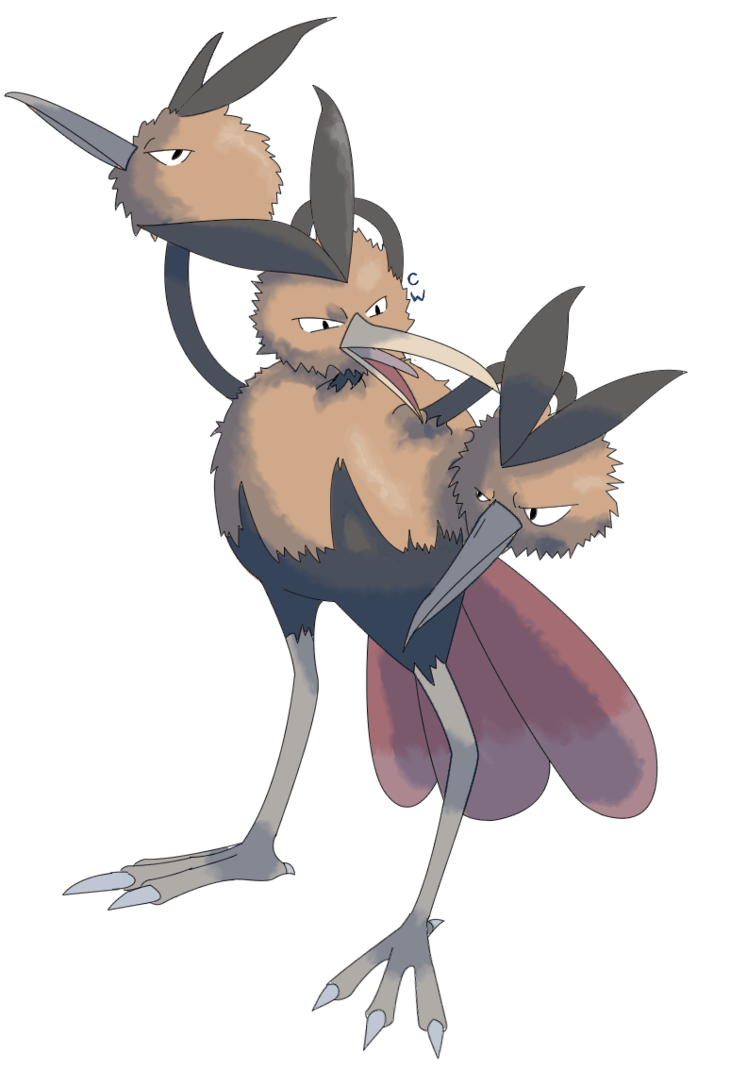 Dodrio by CherubimonX