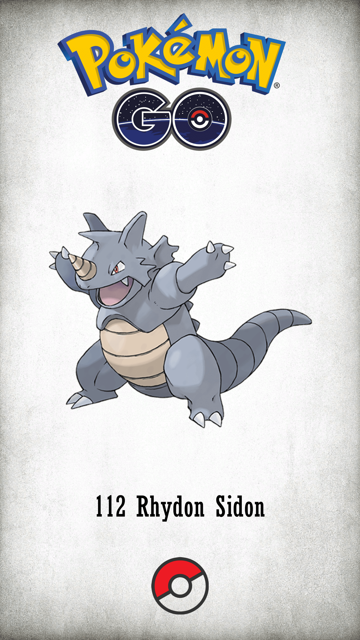 112 Character Rhydon Sidon