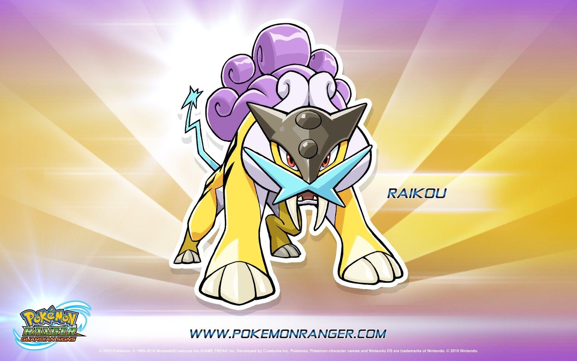 Pokemon raikou wallpapers