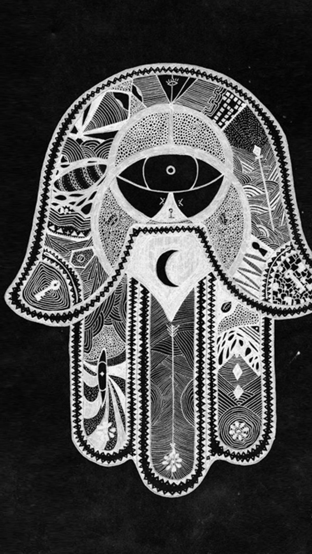 Religion spiritual hamsa hand wallpapers