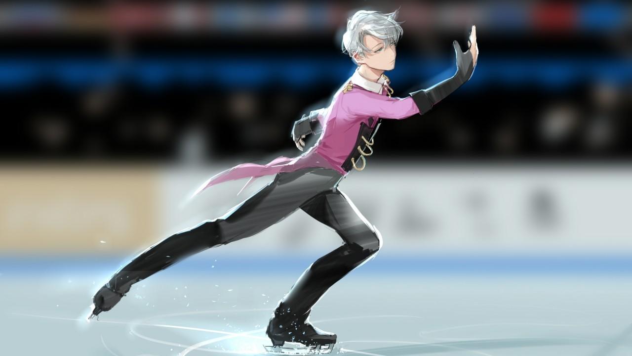 Download Viktor Nikiforov, Yuri On Ice, Skating Wallpapers