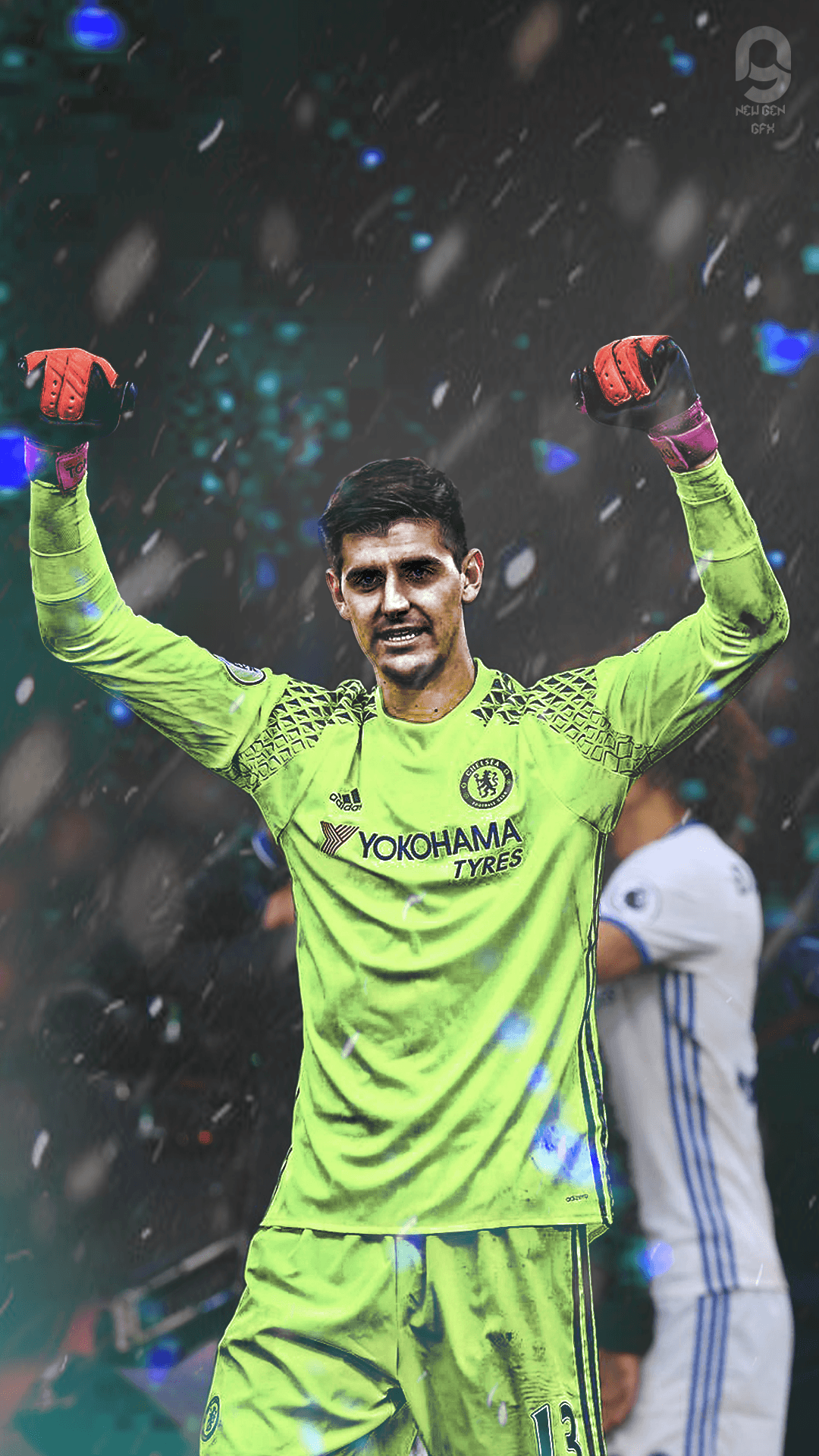 Thibaut Courtois Lockscreen