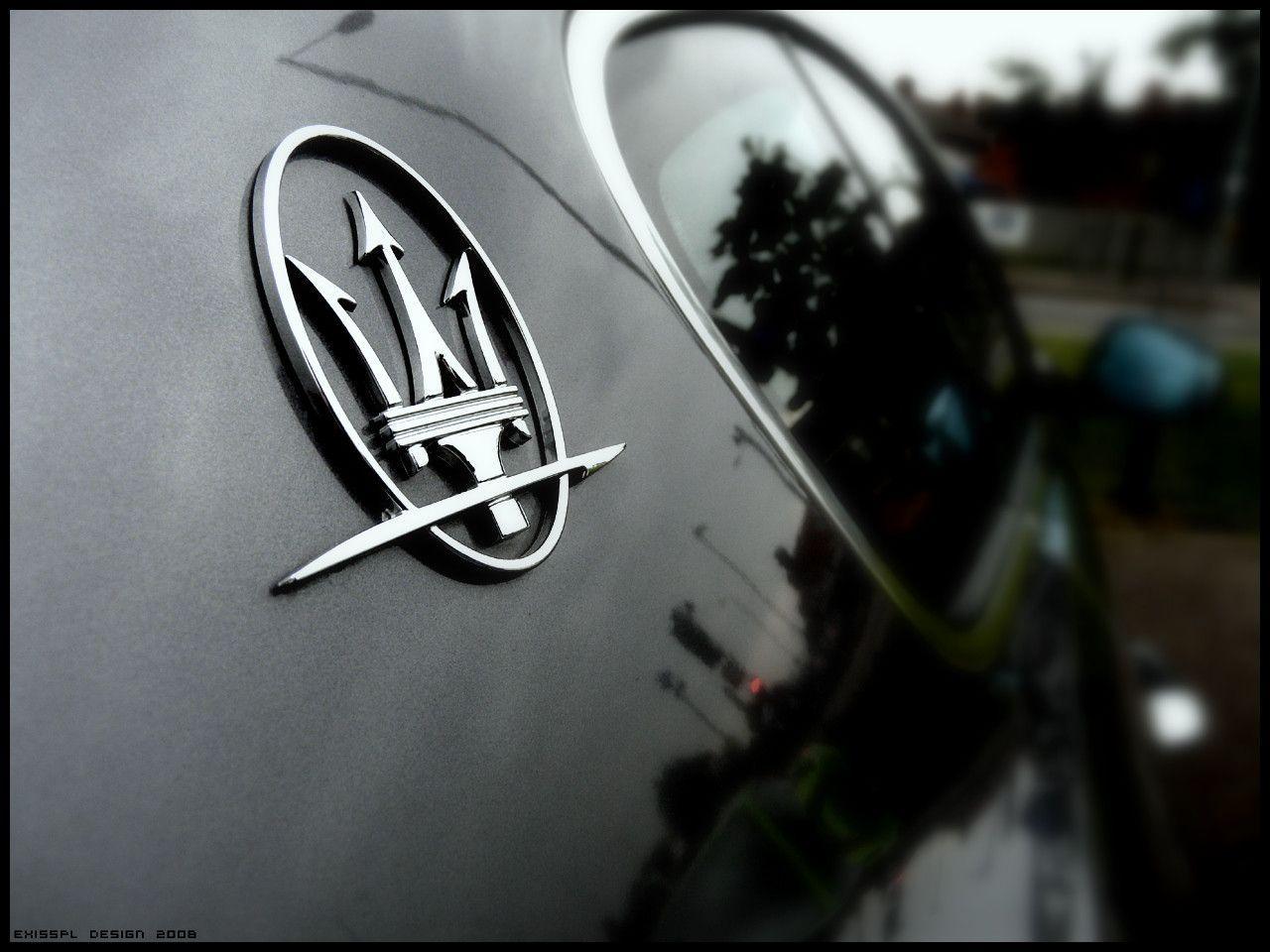 SPORTS CARS: Maserati logo wallpapers HD