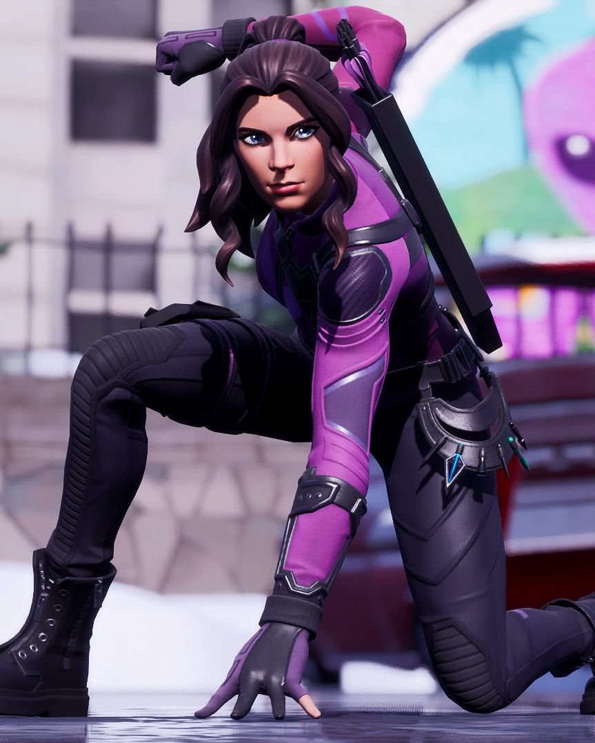 Kate Bishop Fortnite wallpapers