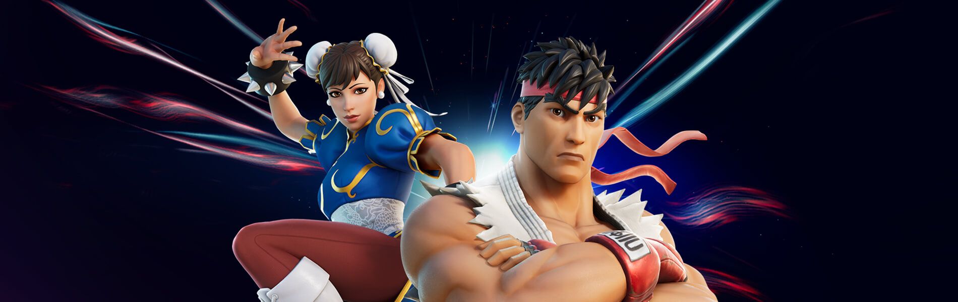 Street Fighter’s Ryu and Chun