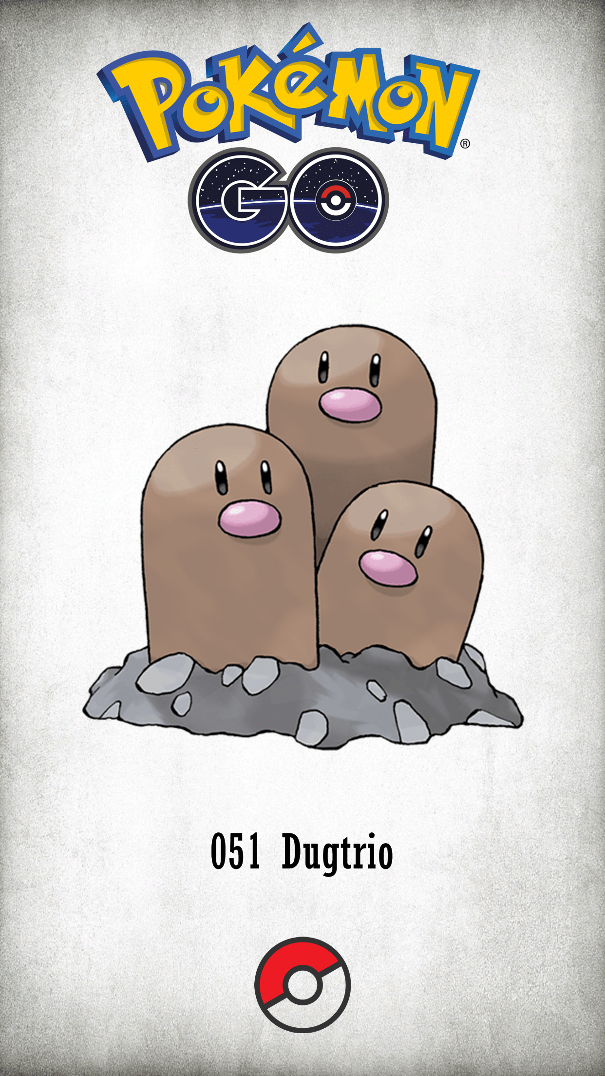 051 Character Dugtrio