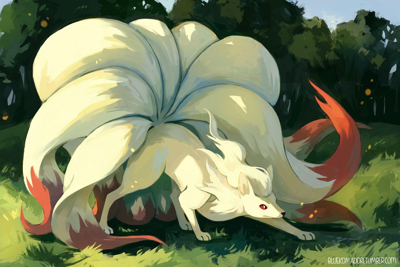 Ninetales by bluekomadori