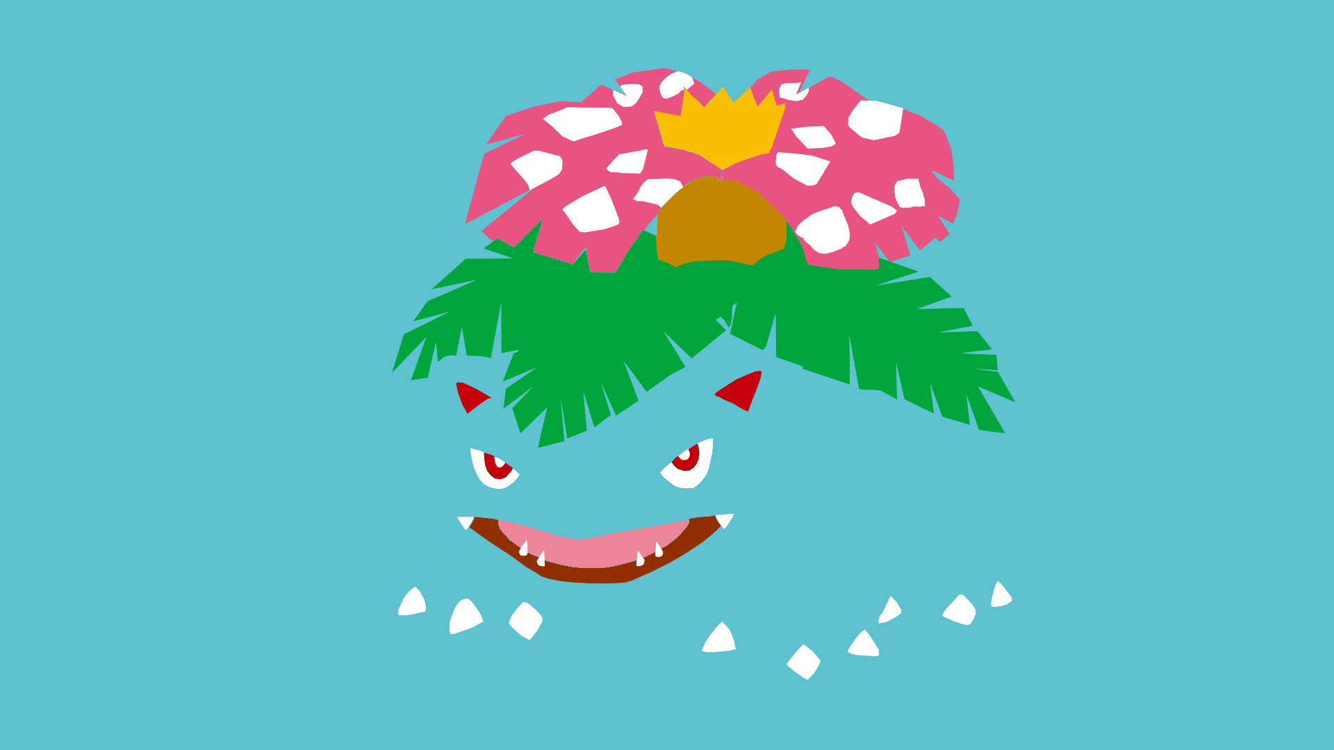 Venusaur Wallpapers 1920 x 1080 by MinamalWallpapers