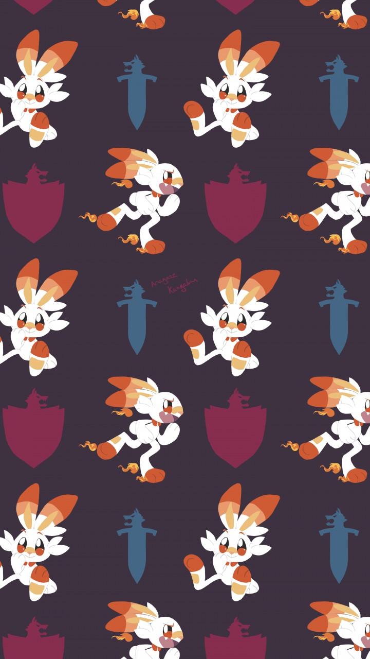 Scorbunny Phone Wallpapers by AnagazeKangabun