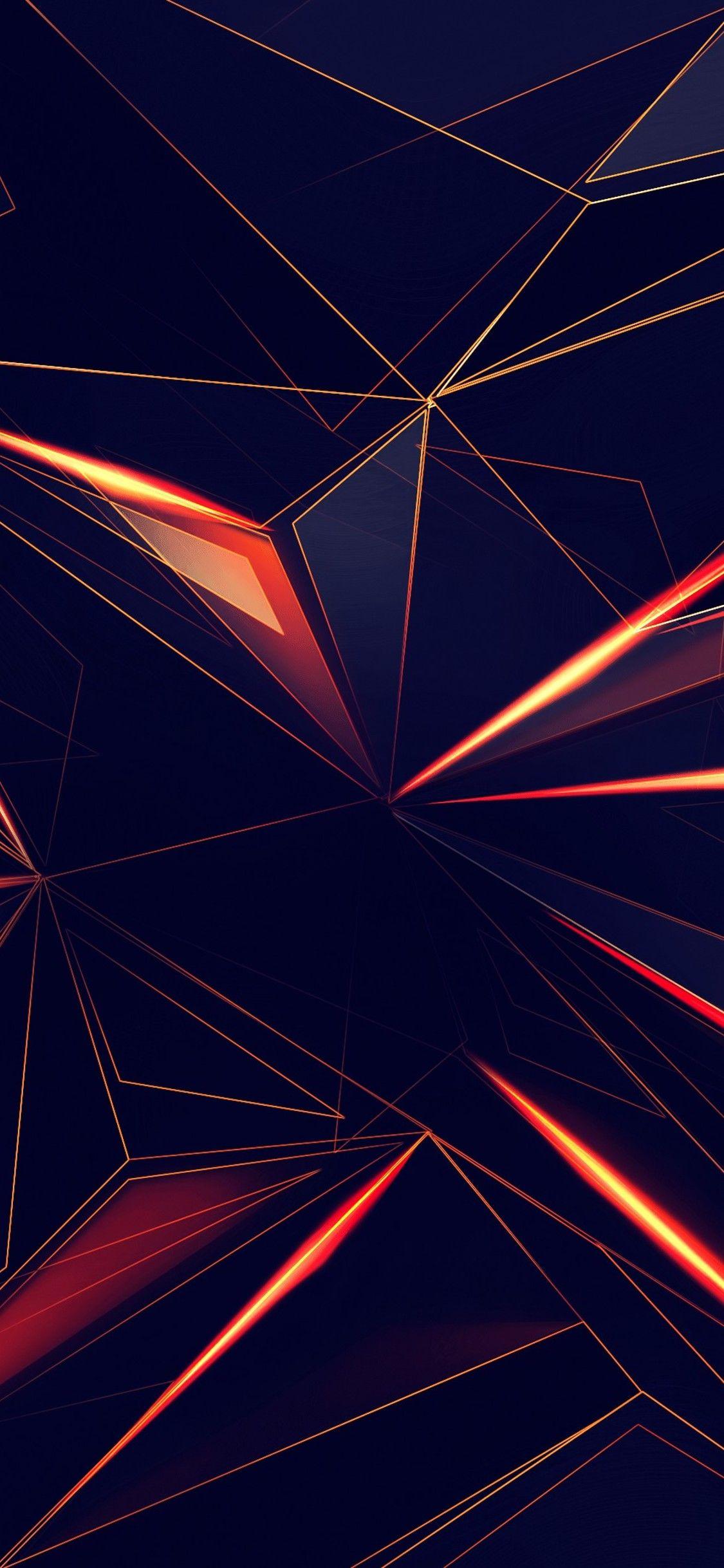 3d Shapes Abstract Lines 4k In Resolution