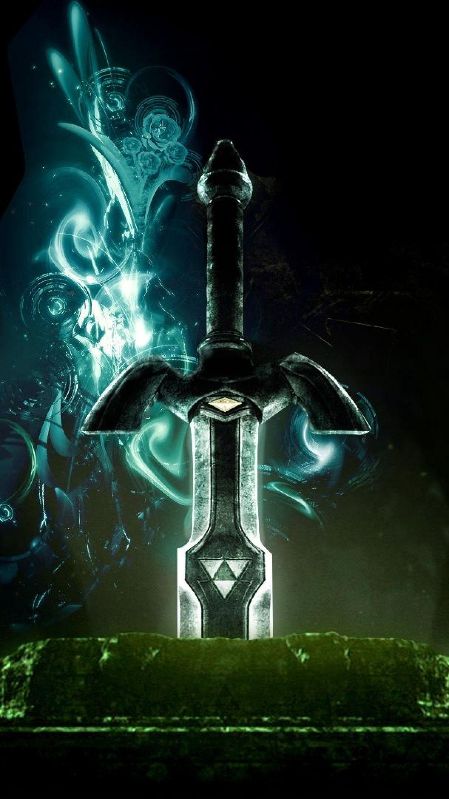 Download Wallpapers The legend of zelda, Sword, Graphics