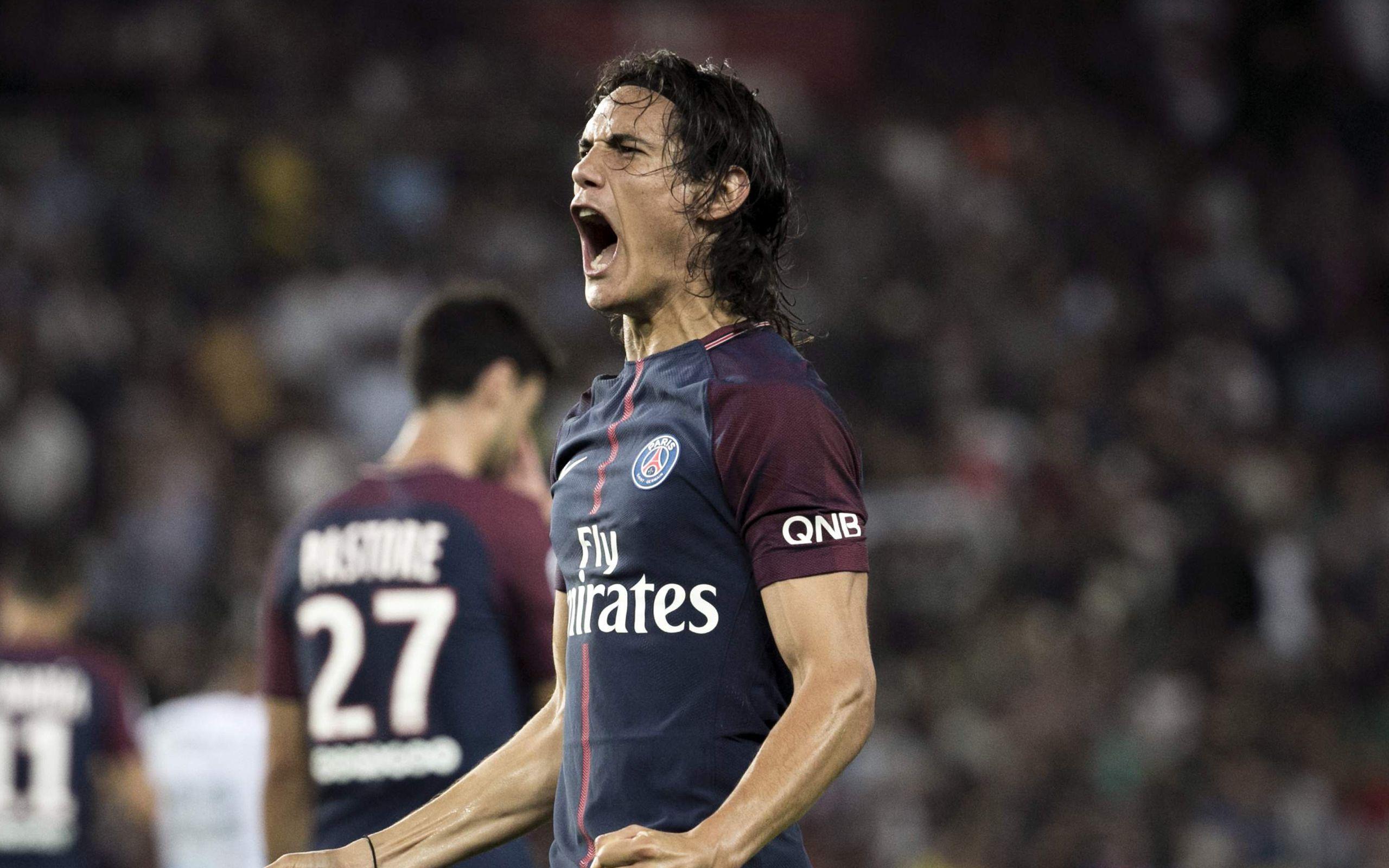 Download wallpapers Edinson Cavani, Paris Saint