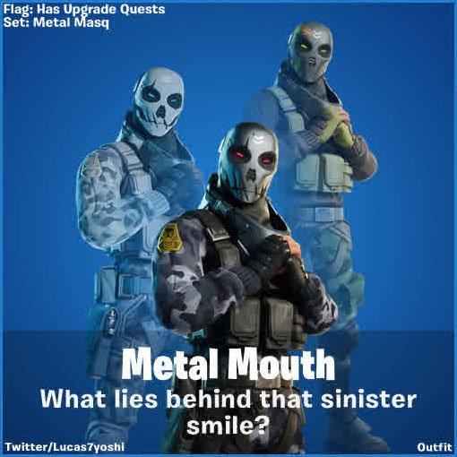 Metal Mouth Fortnite wallpapers