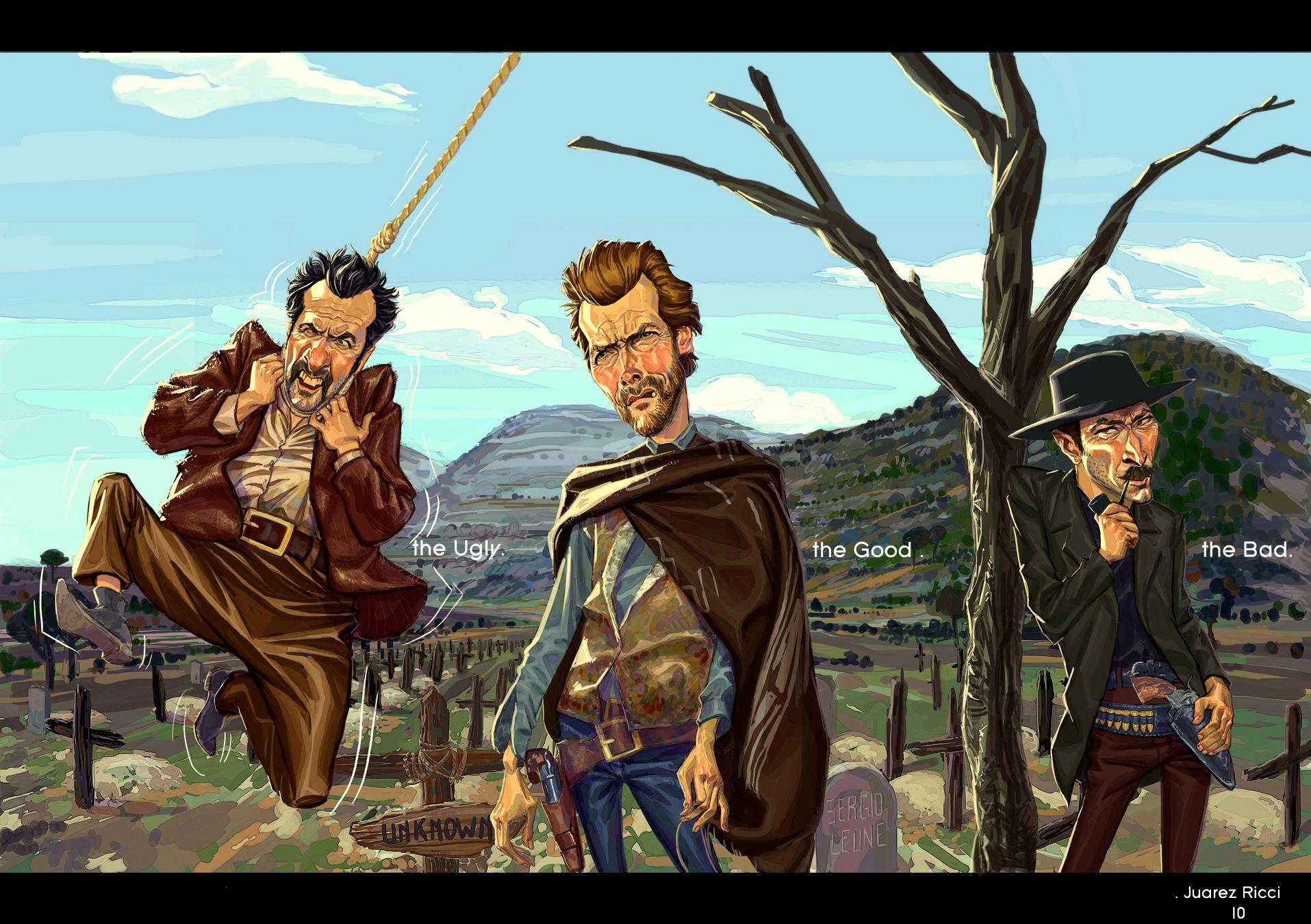 the Good the Bad and the Ugly by juarezricci