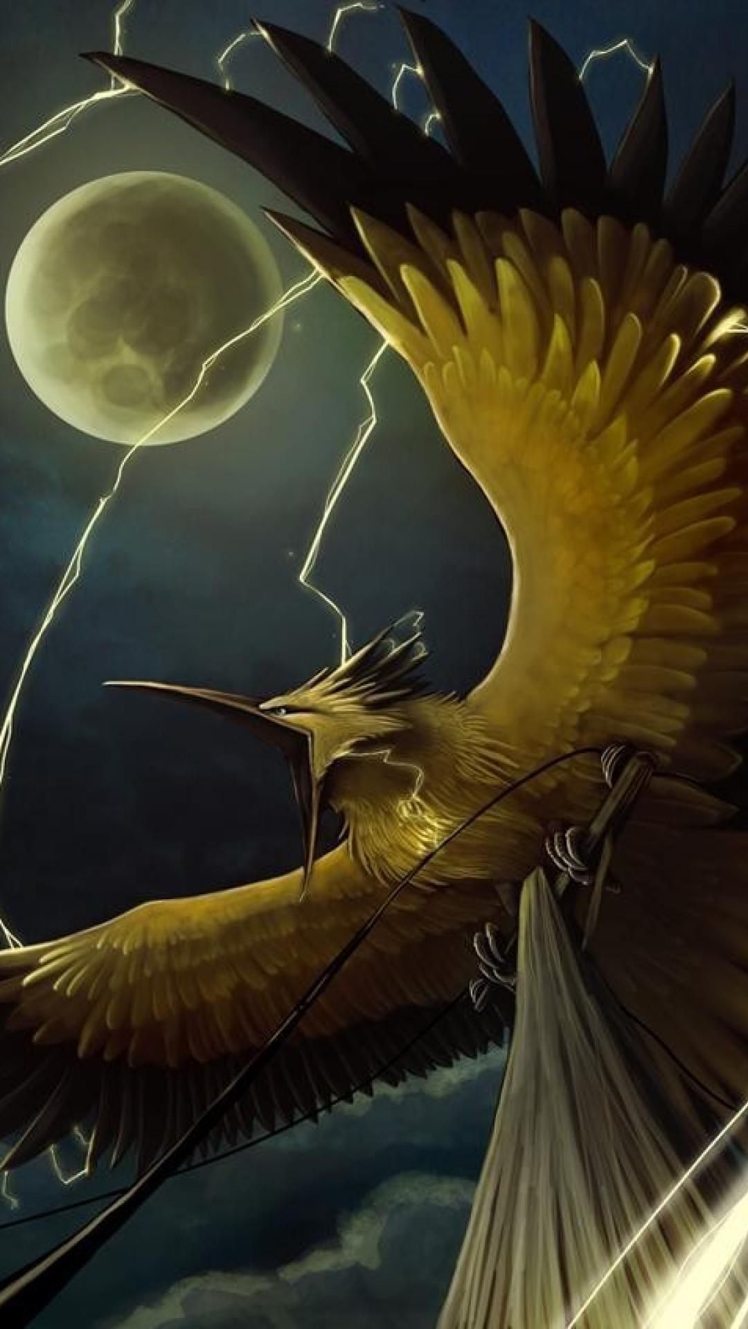 Deviantart electricity digital art artwork zapdos legendary