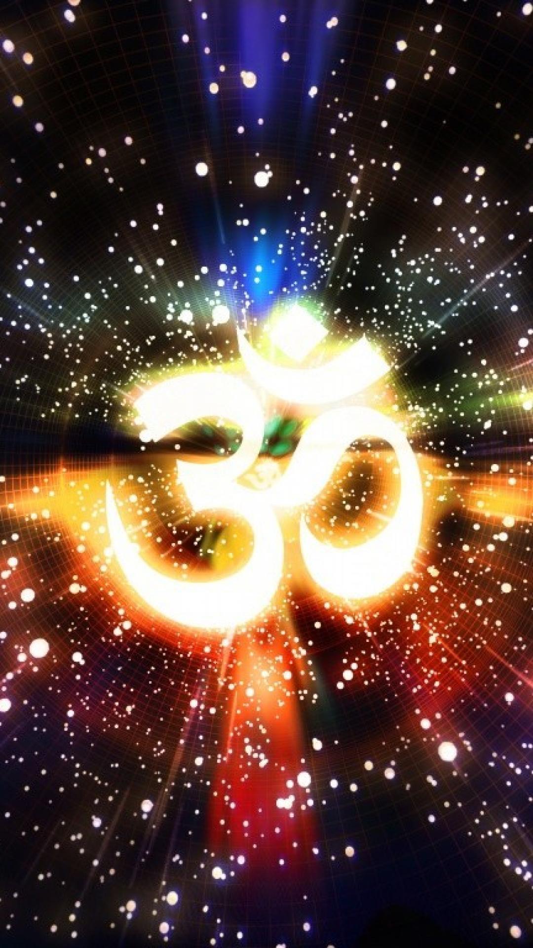 Download Hinduism Om 1080 x 1920 Wallpapers