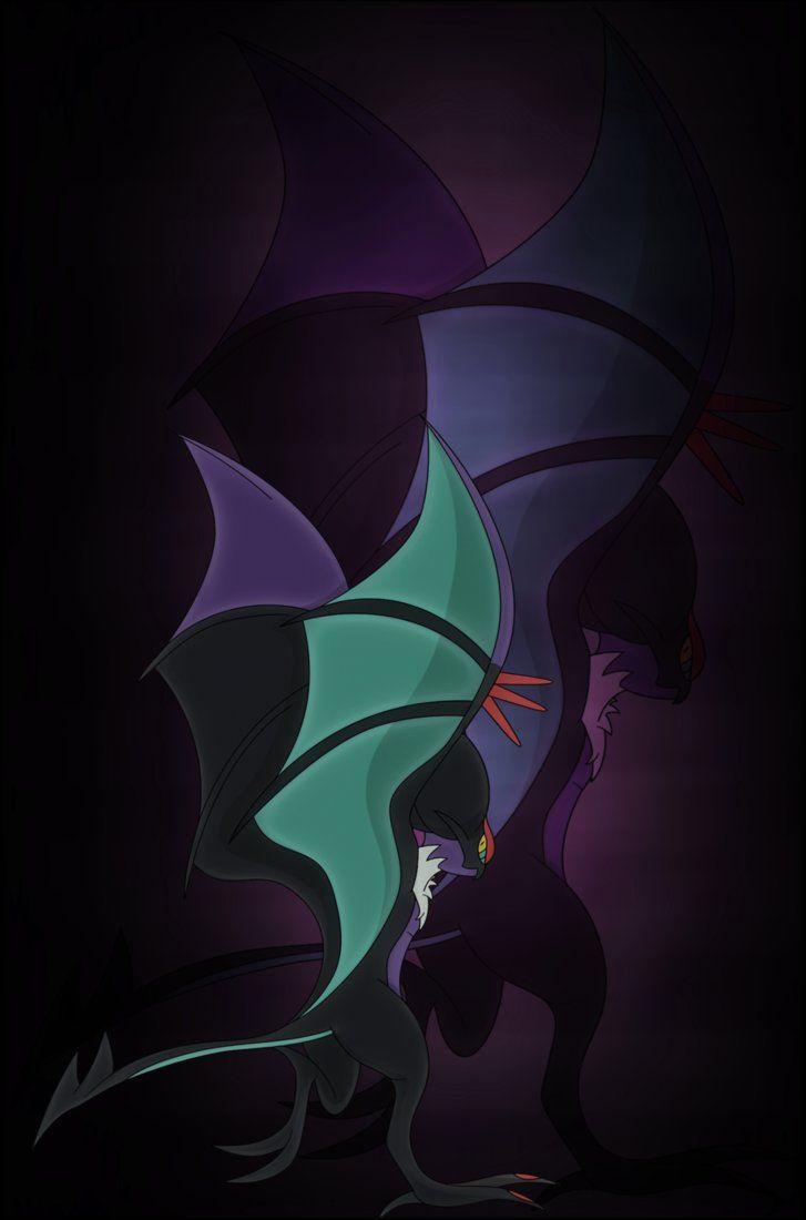 Noivern, the wyvern dragon pokemon by Elsdrake