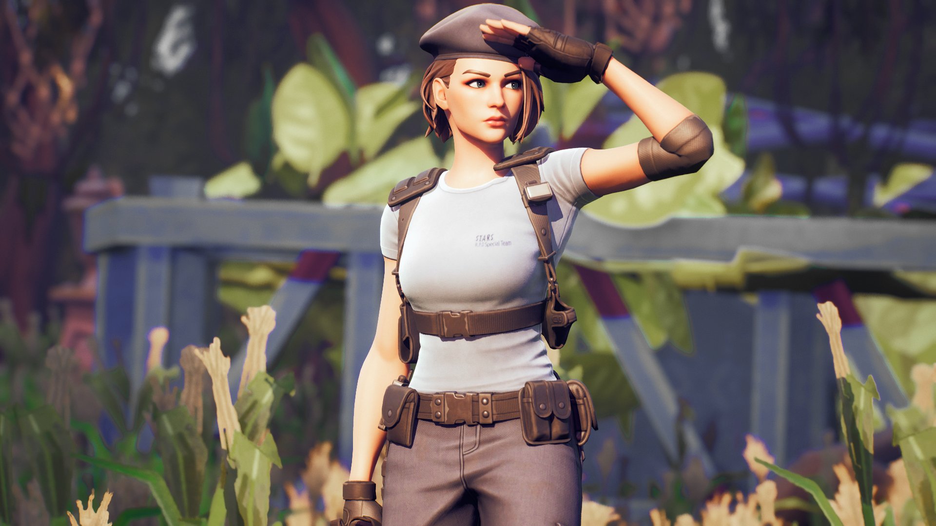 Jill Valentine Fortnite wallpapers