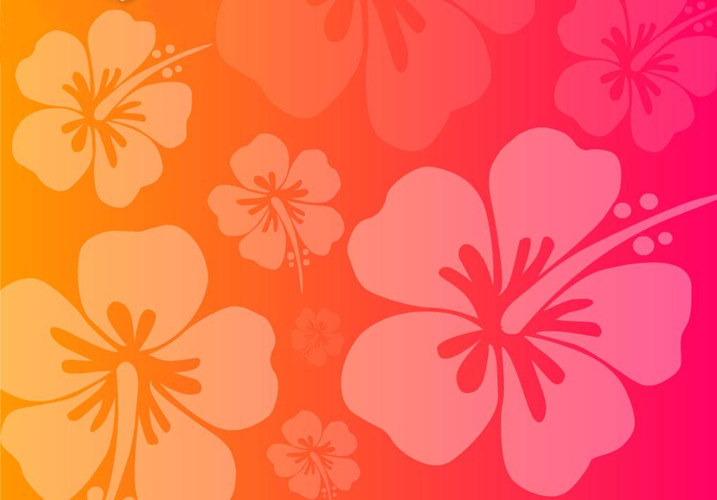 Hawaiian Flower Wallpapers : Pink Hawaiian Flowers Backgrounds Utama