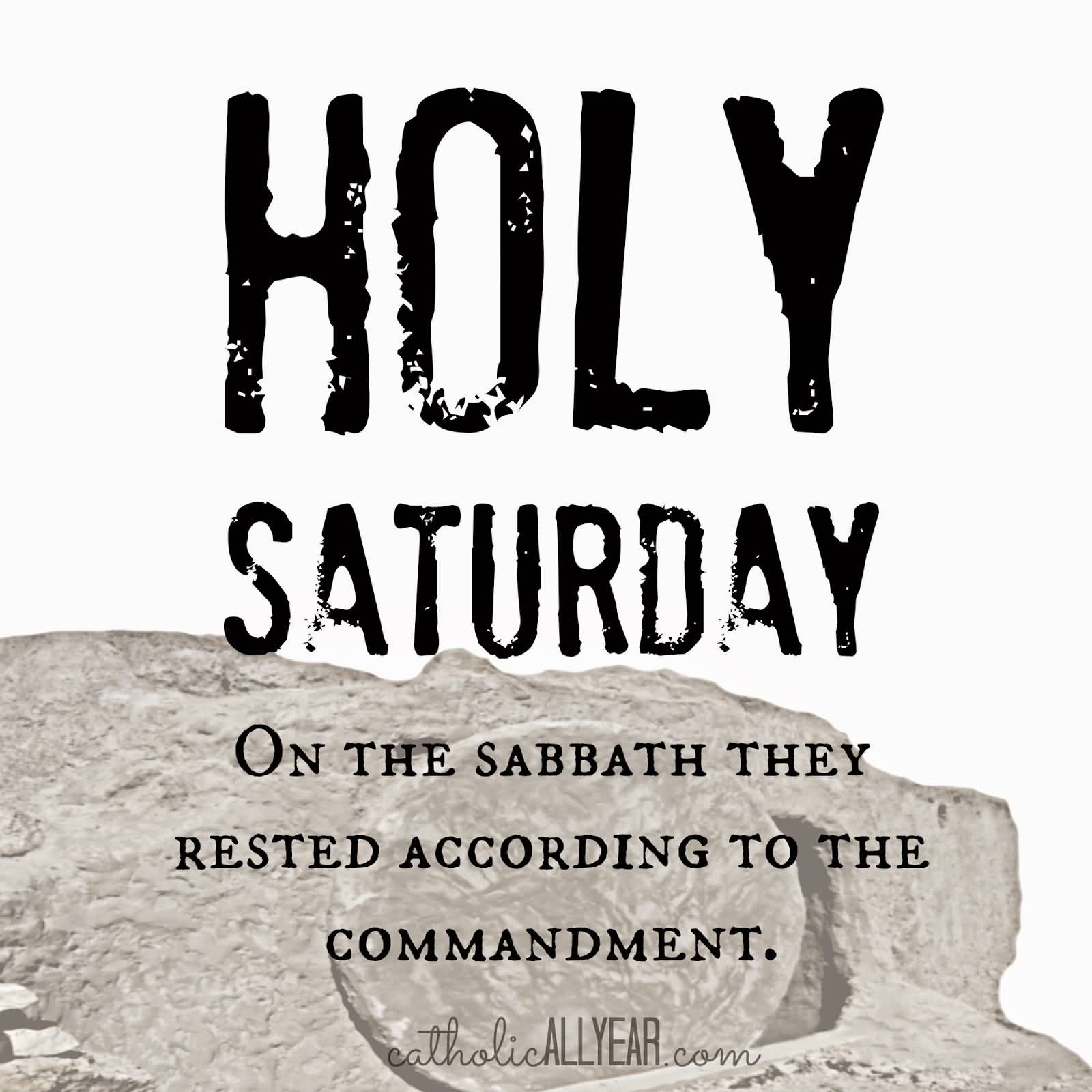 45 Beautiful Holy Saturday Wish Pictures