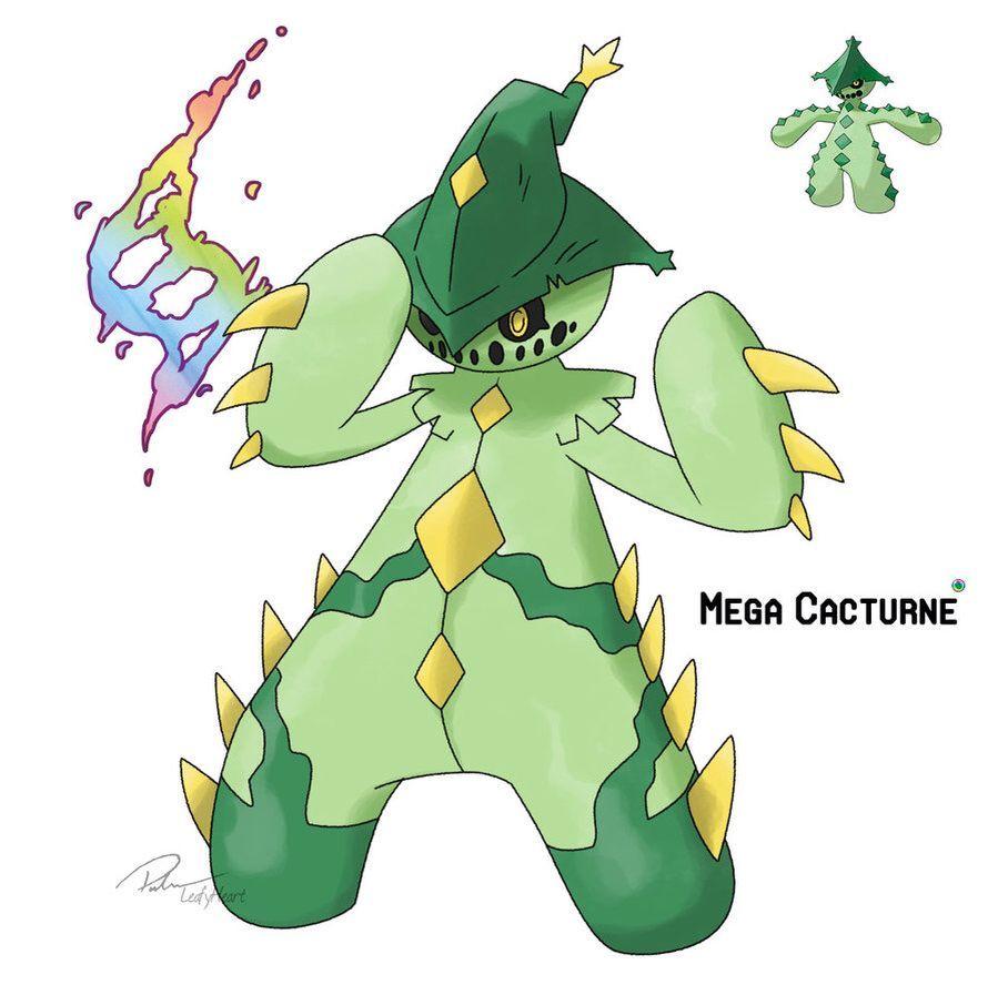 Fan made mega cacturne