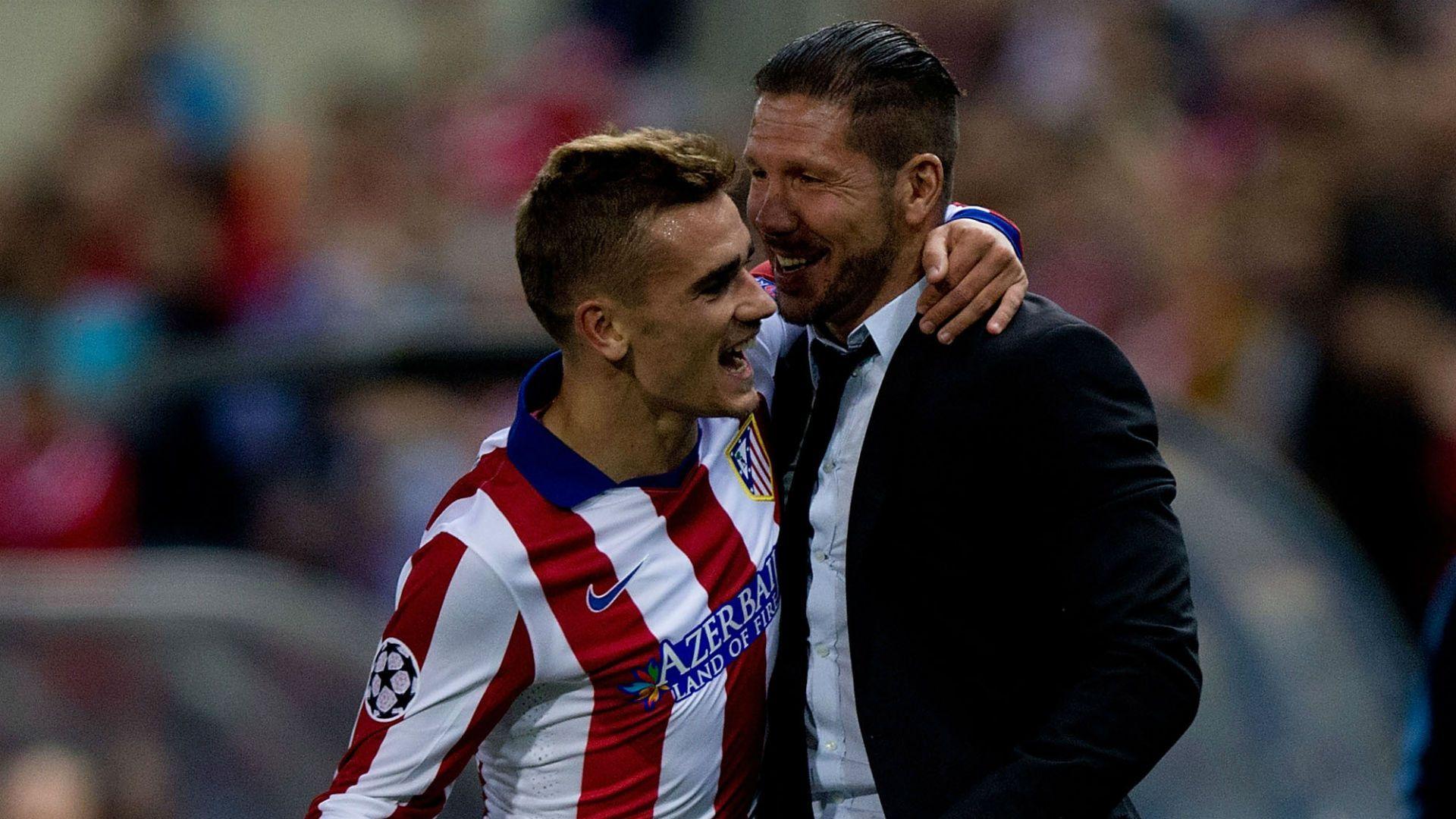 Antoine Griezmann With Diego Simeone Wallpapers Wallpapers