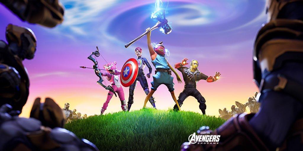 Fortnite X Avengers wallpapers