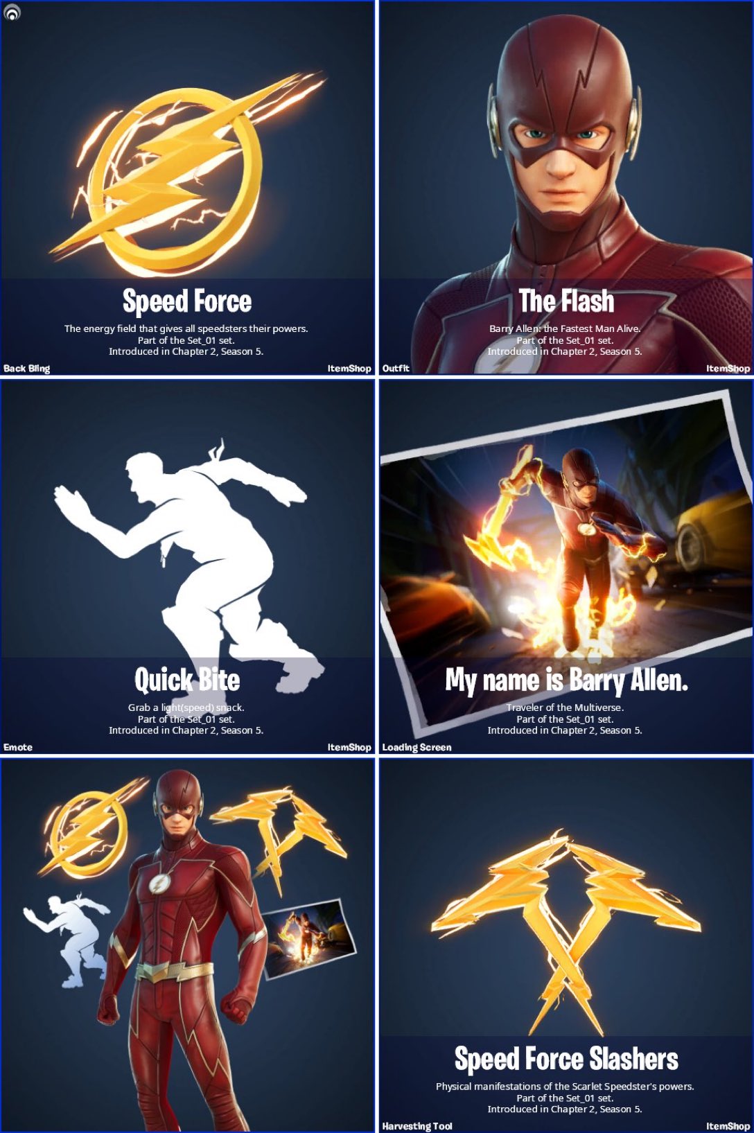 The Flash Fortnite wallpapers