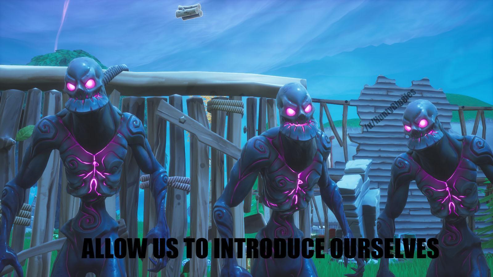 Late Game *Exists* Cube Monsters: : FortNiteBR