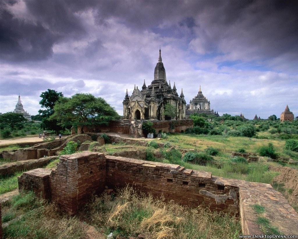 Desktop Wallpapers » Natural Backgrounds » Bagan, Myanmar » www