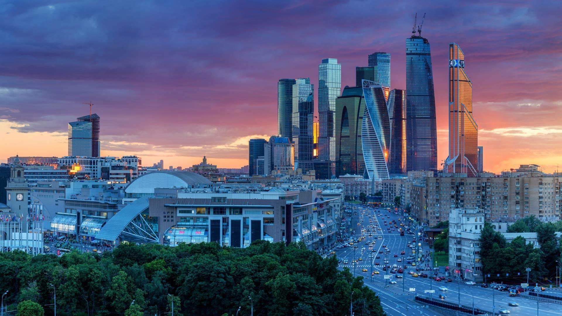 Downtown Moscow Russia Wallpapers 12