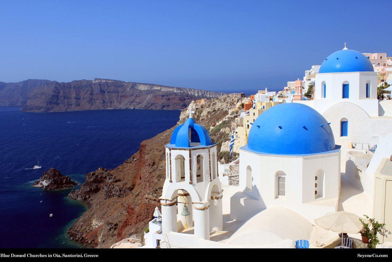 Free Santorini, Greece, Desktop Wallpapers from SeyeneCo Website