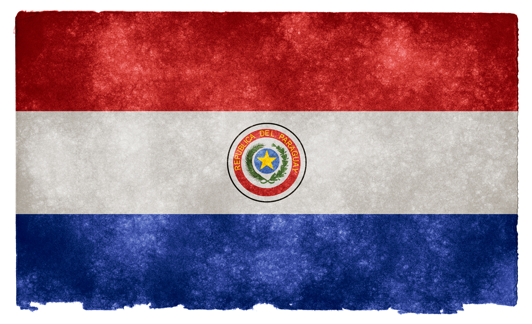 Free photo: Paraguay Grunge Flag