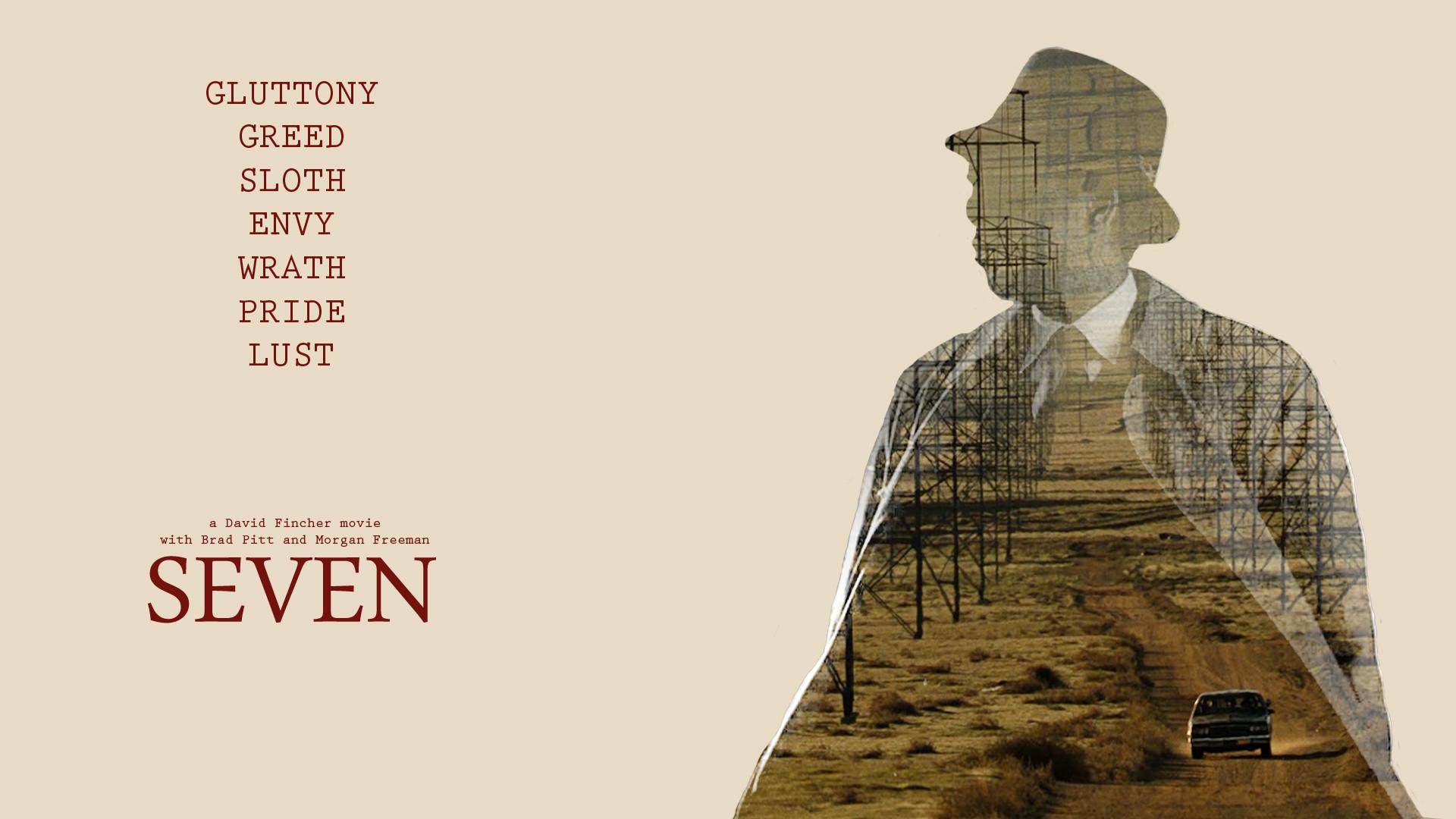 I made two wallpapers of the movie Se7en, hope you like