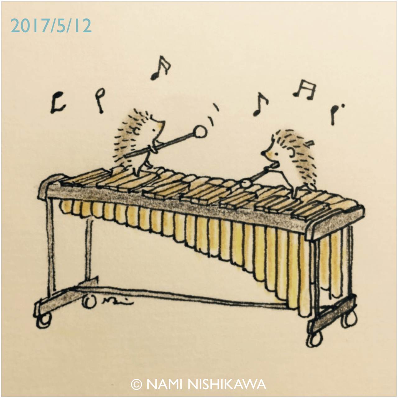 1174 マリンバ marimba