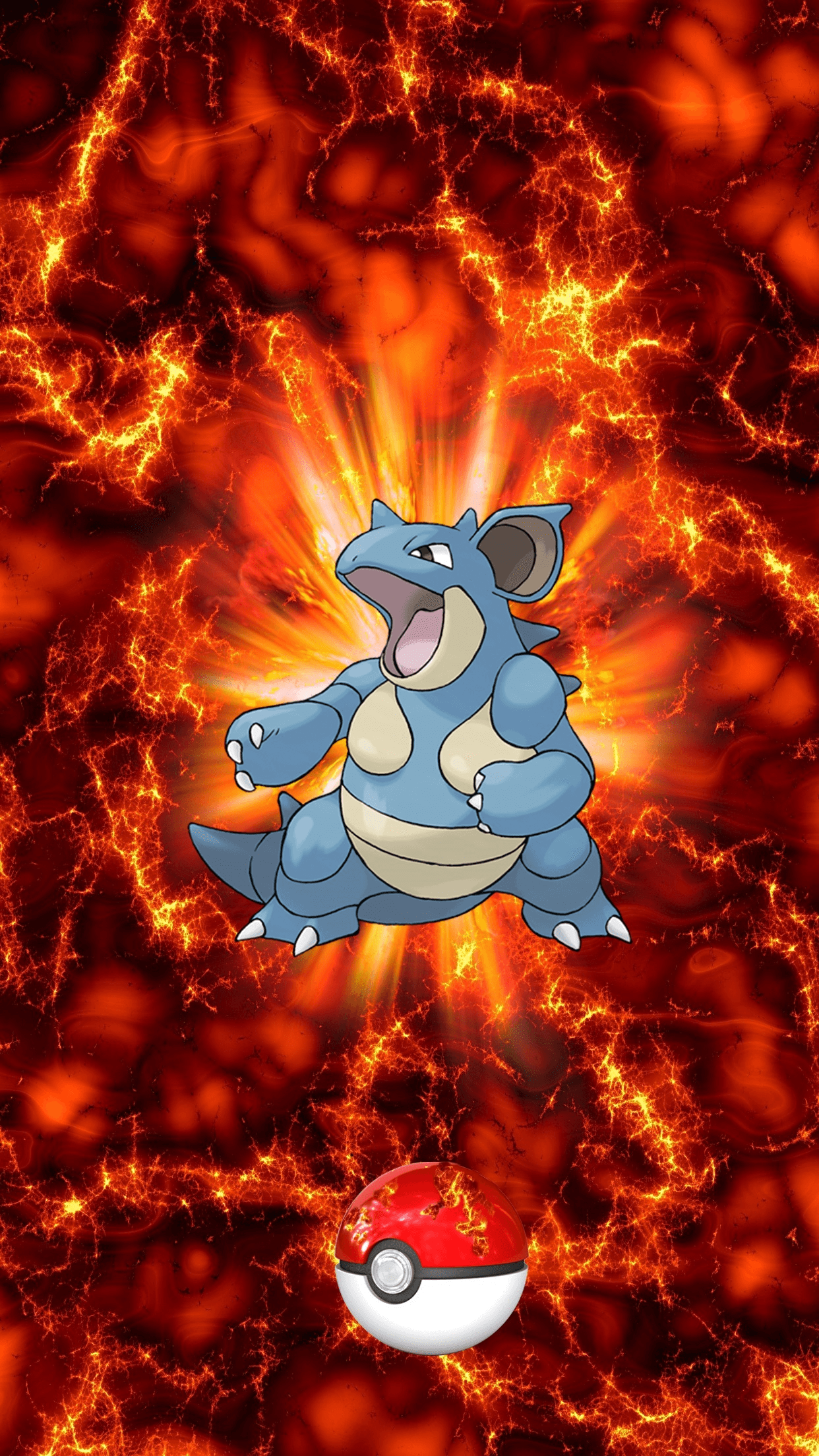 031 Fire Pokeball Nidoqueen Nidoqueen 2 Nidorina