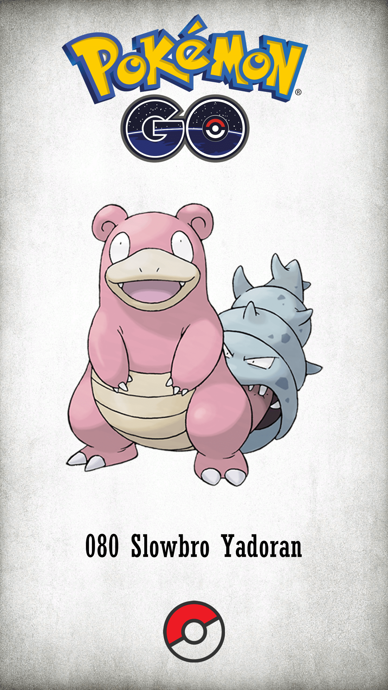 080 Character Slowbro Yadoran