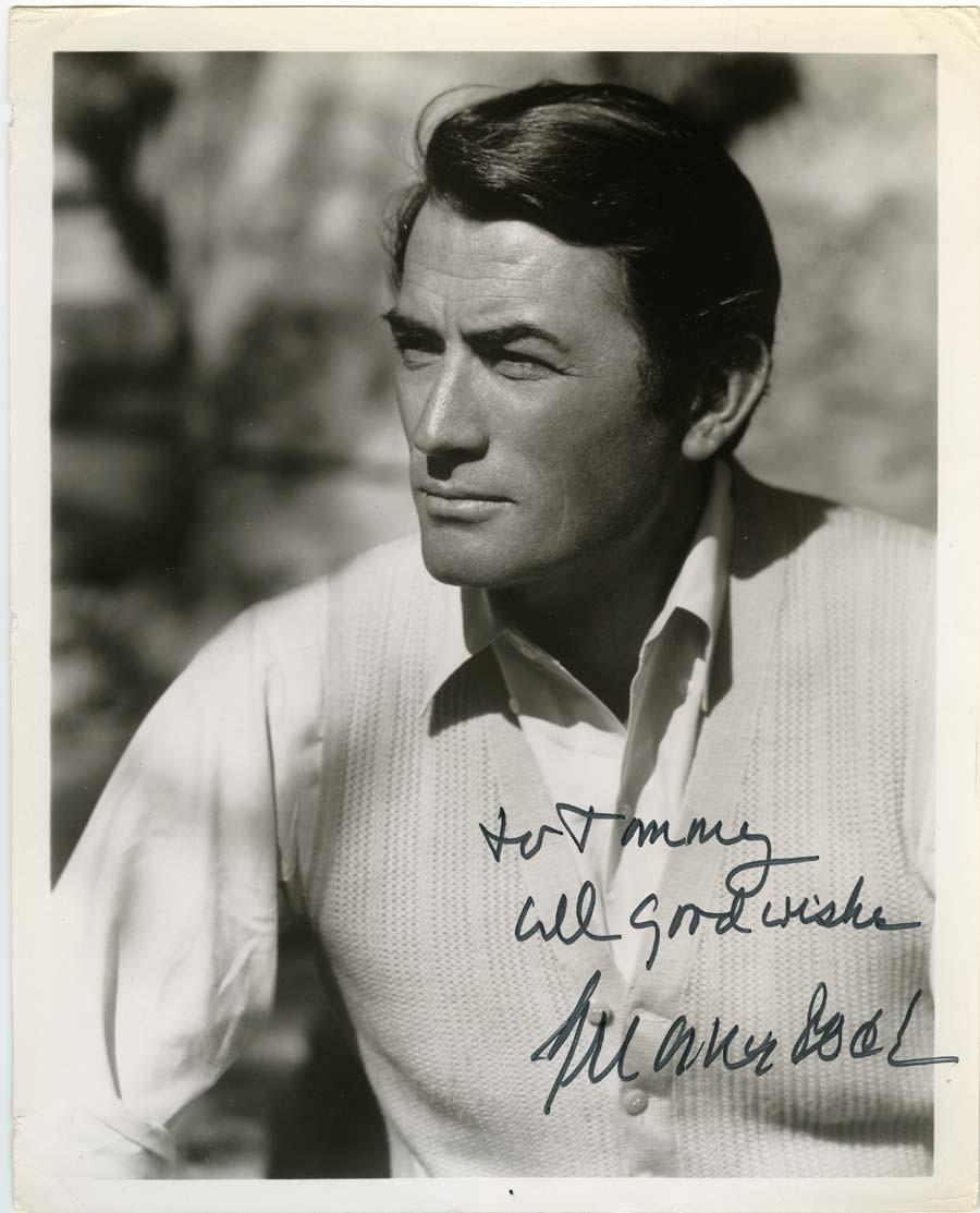 Gregory Peck Autographed Photo