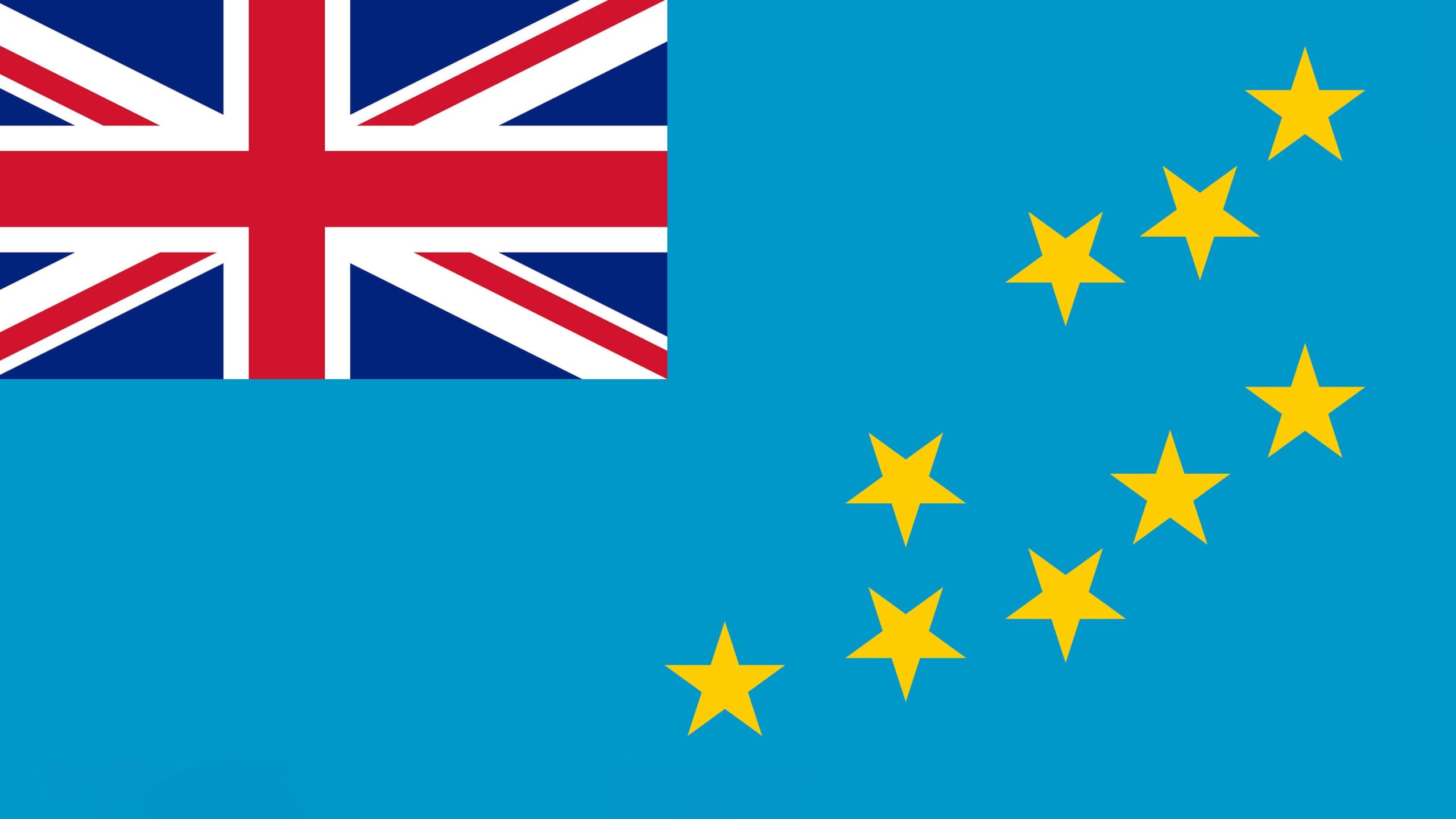 Tuvalu Flag UHD 4K Wallpapers