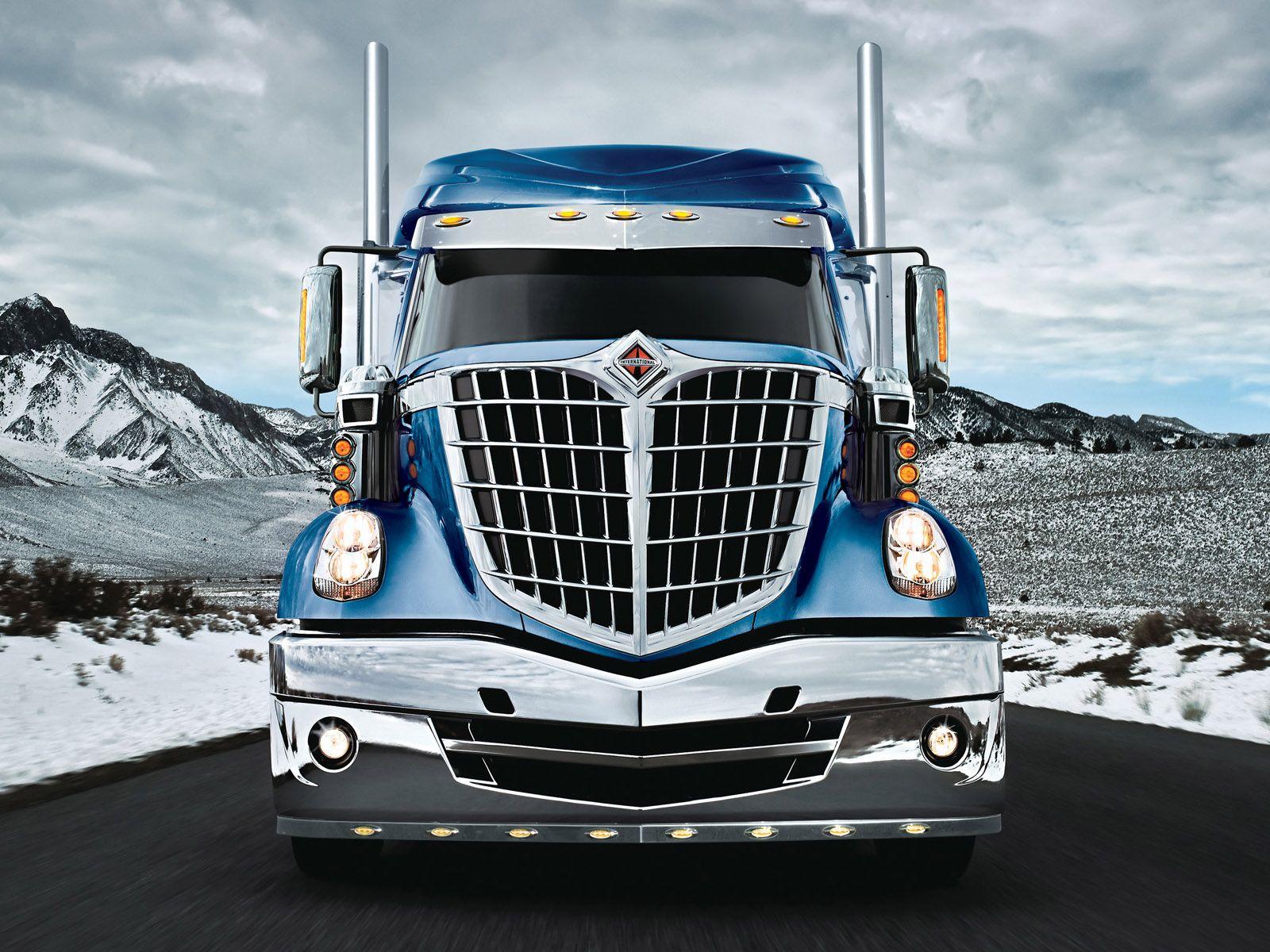 HD Semi Truck Backgrounds