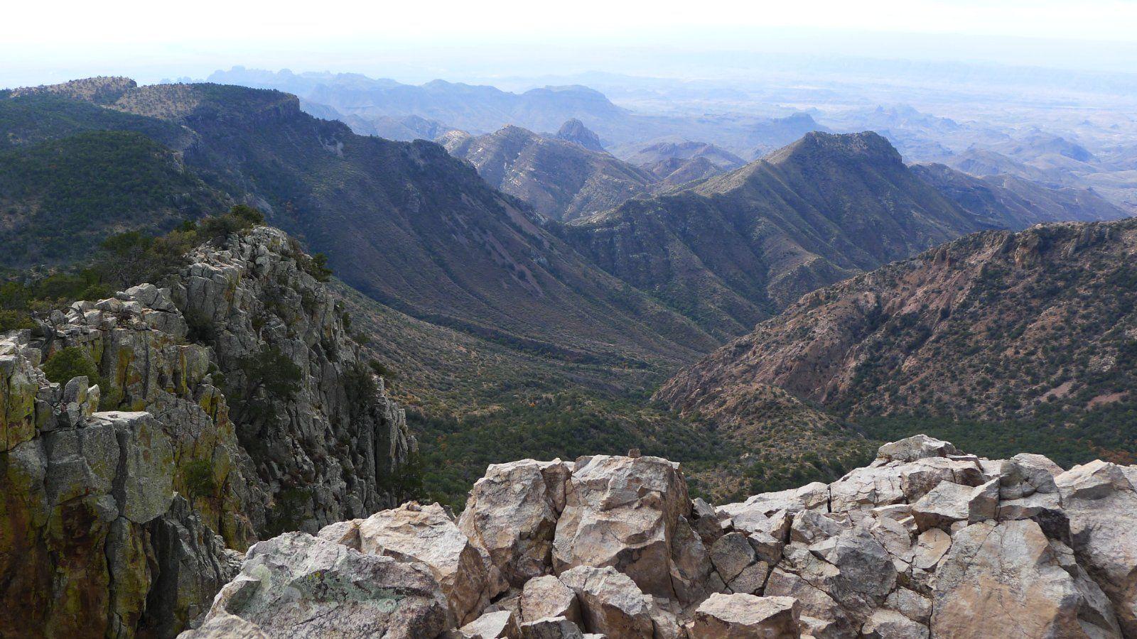 View from Emory Peak, Big Bend National Park.